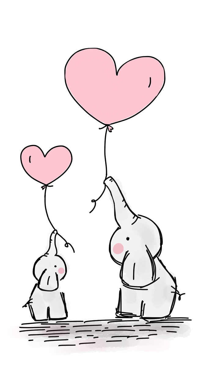 elephants, nature, balloons-2757831.jpg